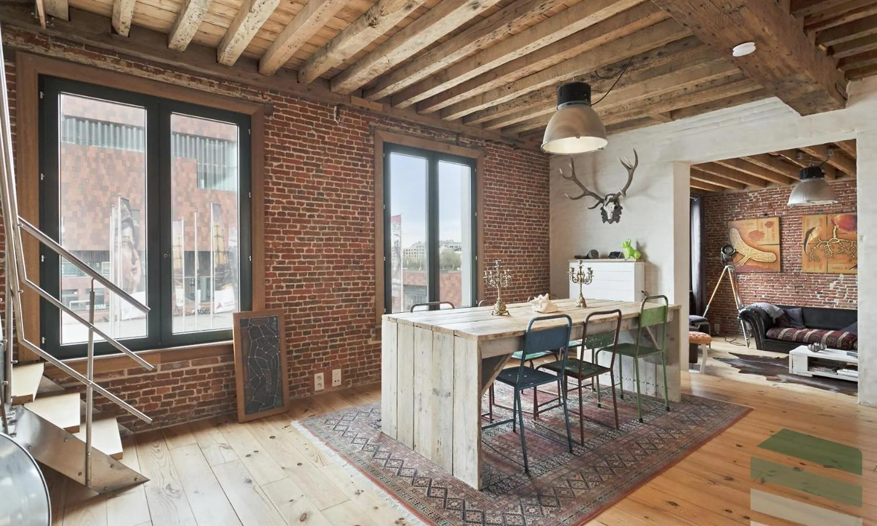 Re-Claimed Loft Apartment Antwerp