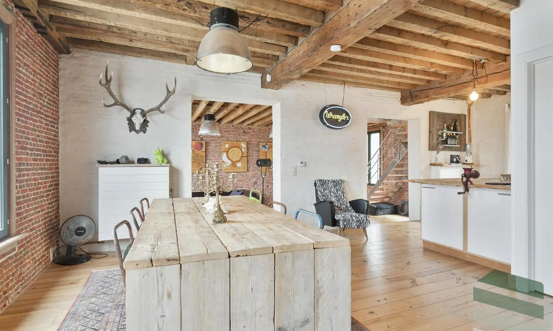 Re-Claimed Loft Apartment Antwerp