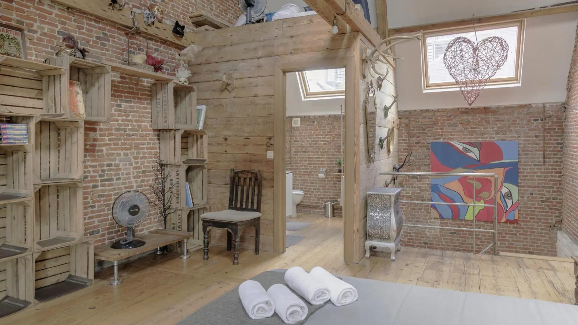 Re-Claimed Loft Apartment Antwerp Belgium
