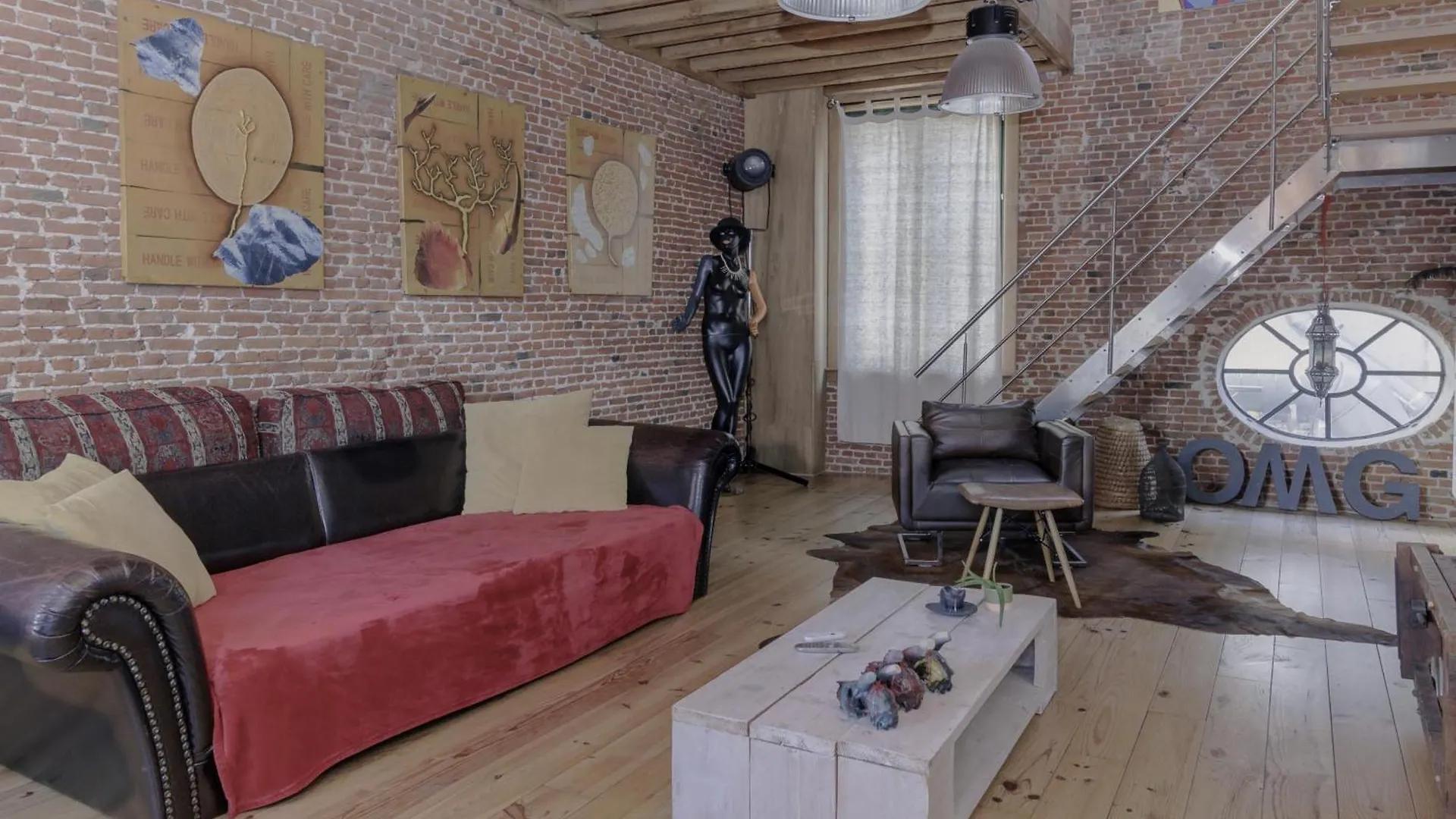 Re-Claimed Loft Apartment Antwerp Belgium